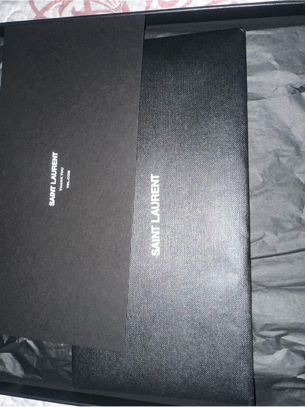 Saint Laurent Black Tote-I want to do bad things with you - Picture 6 of 11
